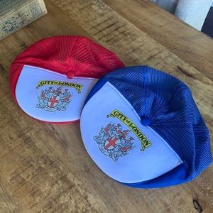 Vintage London Cabbie/Trucker Hat Combo